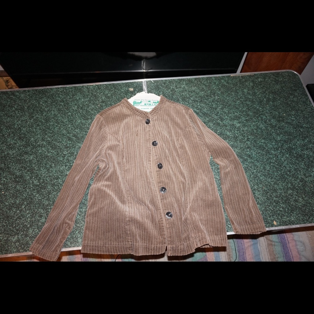 Corduroy Mandarin Jacket